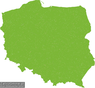 Mapa Zdobytych Gmin
